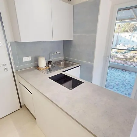 アパート 98gb - 2p With Terrace And Side Sea View マントン